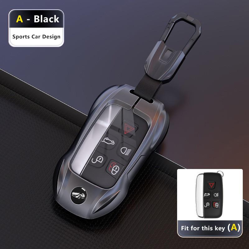 Car Key Case Shell Cover Fob for Land Rover Range Rover Sport Evoque Freelander Velar Discovery 4 LR2 LR4 for Jaguar XJ XF XJL