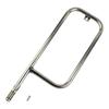 High Quality 1pcs Garden Yard Burner Grill Replacement Stainless Steel 52*19cm For Weber Q200/Q220/Q2000/Q2200