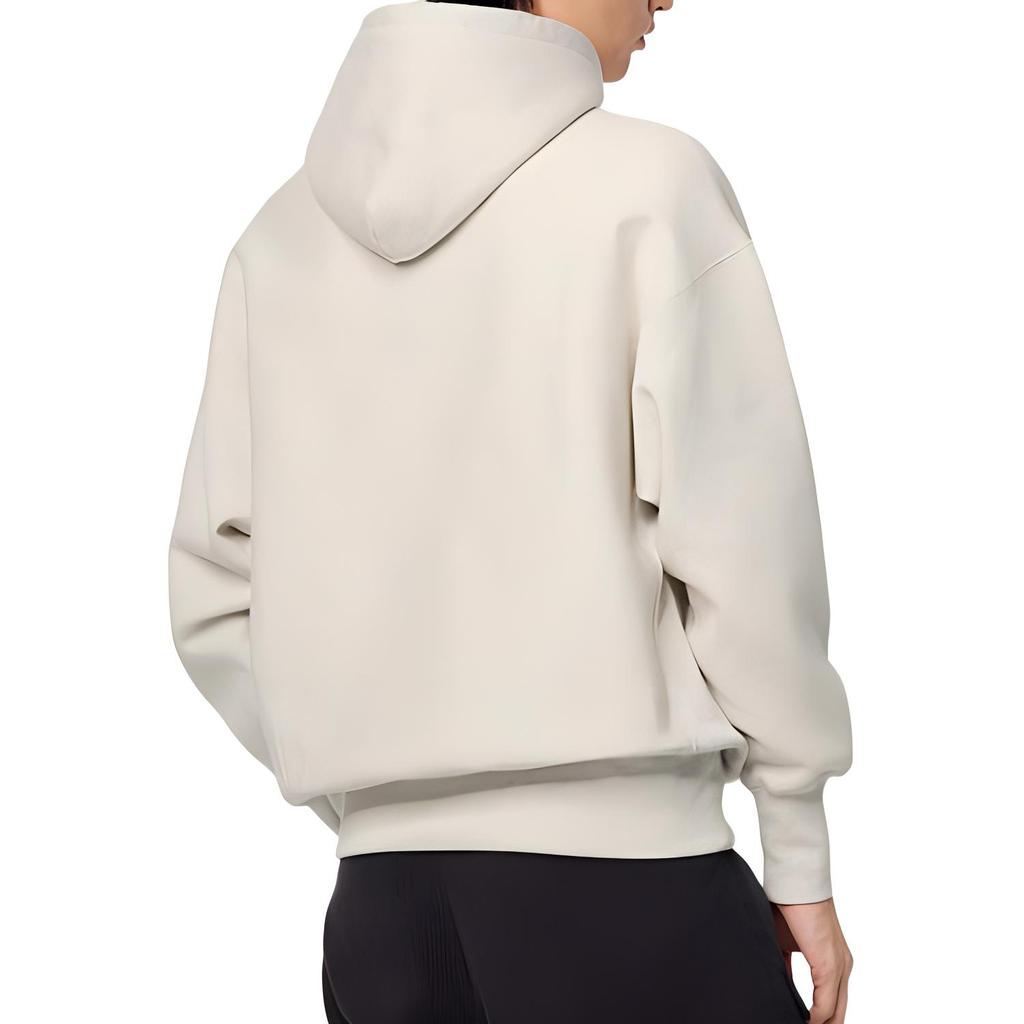 Timberland Letter Drop Shoulder Pullover Hoodie Long Sleeve Sweatshirt Men sweatshirt Beige TB0A2NS4C811