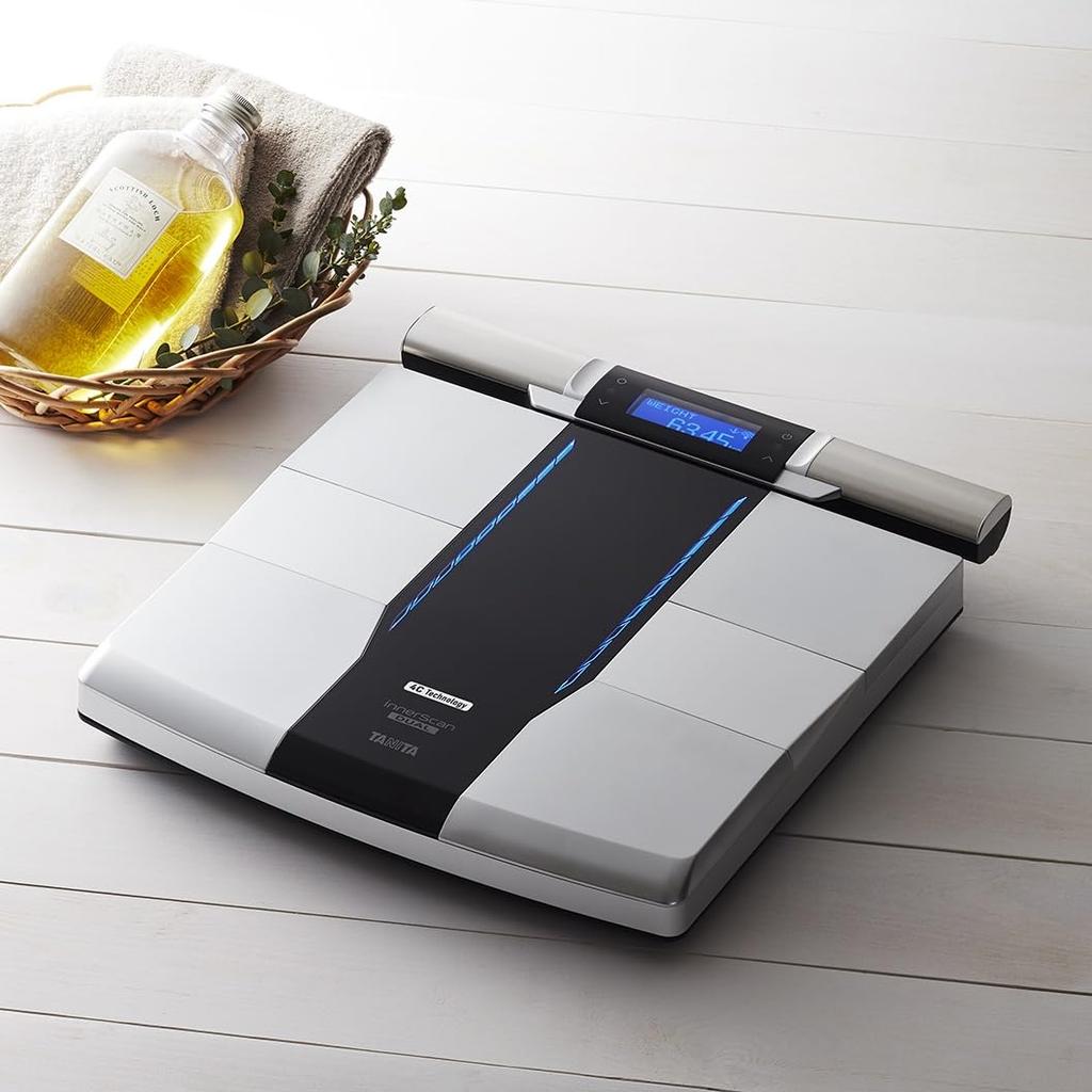 Tanita Vücut Kompozisyonu Ölçer, Parçaya Özel, Japonya'da Üretilmiştir, RD-803L-BK, Kas Kalitesini Anlar, Tıbbi Alan Teknolojisiyle Donatılmıştır