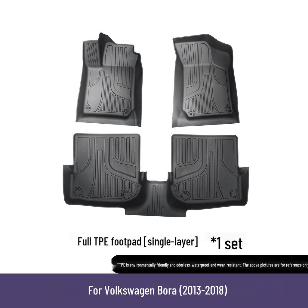 Volkswagen Bora Full Car TPE Floor Mats - Car-Specific, Eco-Friendly Protection
