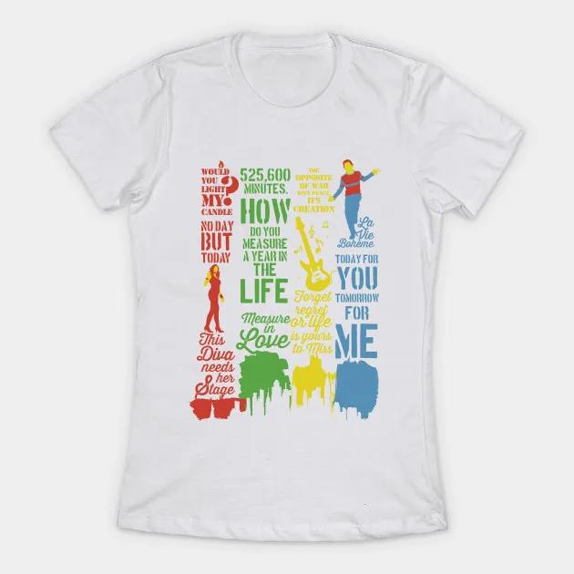 Rent Best Quotes Tshirt Rent Musical Womens TShirt S