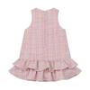 French Cat Pink Tweed Bag Dress Q64ddo252p1