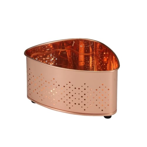 Takekoshi Pure Copper Triangular Corner Plate, 11.5 X 20 X 14.6 Cm