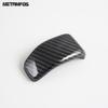 For Subaru Forester 2025 2026 Carbon Fiber Gear Shift Knob Head Cover Trim Decoration Sticker Interior Accessories Car Styling