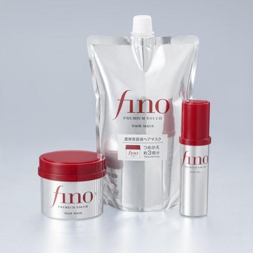 [Bulk Purchase] Fino Premium Touch Rich Serum Hair Oil 70ml x 2 pieces with bonus hair care damage daytime repair shine