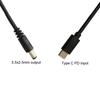 100W Type C Laptop Power Adapter Connector Plug USB Type C To Universal Laptop Charger Jack Charging Cable