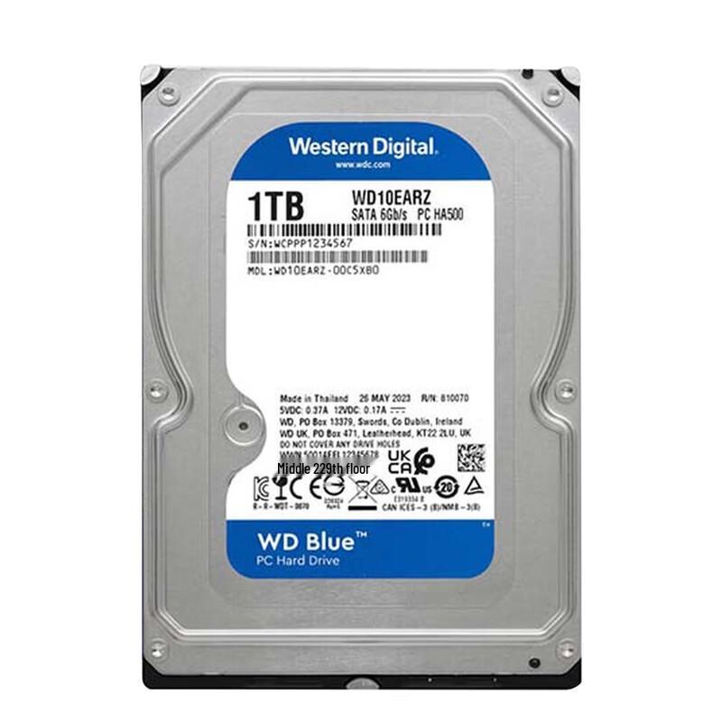 

Western Digital Blue 1TB Настільний жорсткий диск