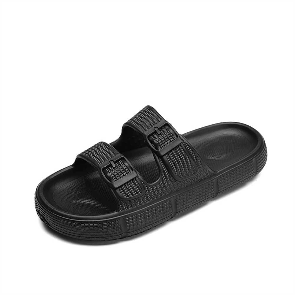 Fashion 40-45 Extra Large Sizes Brown Flip Flops Slippers Tenid For Men Shoes Luxury Man Sandal Sneakers Sports Leisure Minimalist