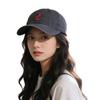 Pony letter embroidered baseball cap for women and men, simple and versatile for spring and summer, wide brim sun hat that makes the face look