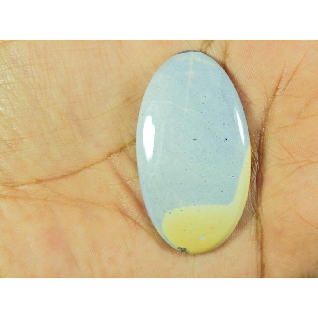 26X46X05MM Natural Malingano Jasper Oval Cabochon Loose Gemstone 64Cts. SK-4696