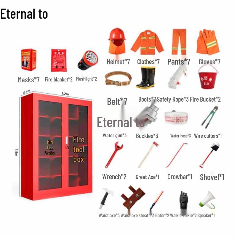 Yongzhi 02 Compact Fire Safety Cabinet Set