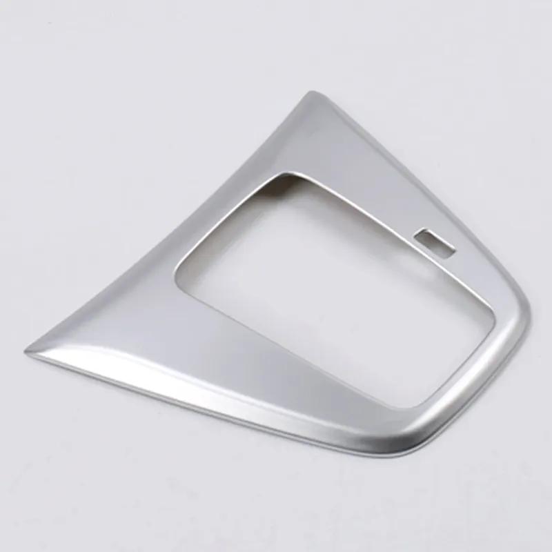 For 2012-2016 Honda CRV CR-V Matte Chrome Console Gear Shift Panel Trim Car Styling Bezel Interior Mouldings