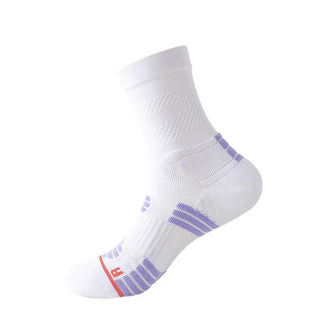 Women's Mid-Calf Running Socks - Thick Autumn Cushion for Marathon & Badminton