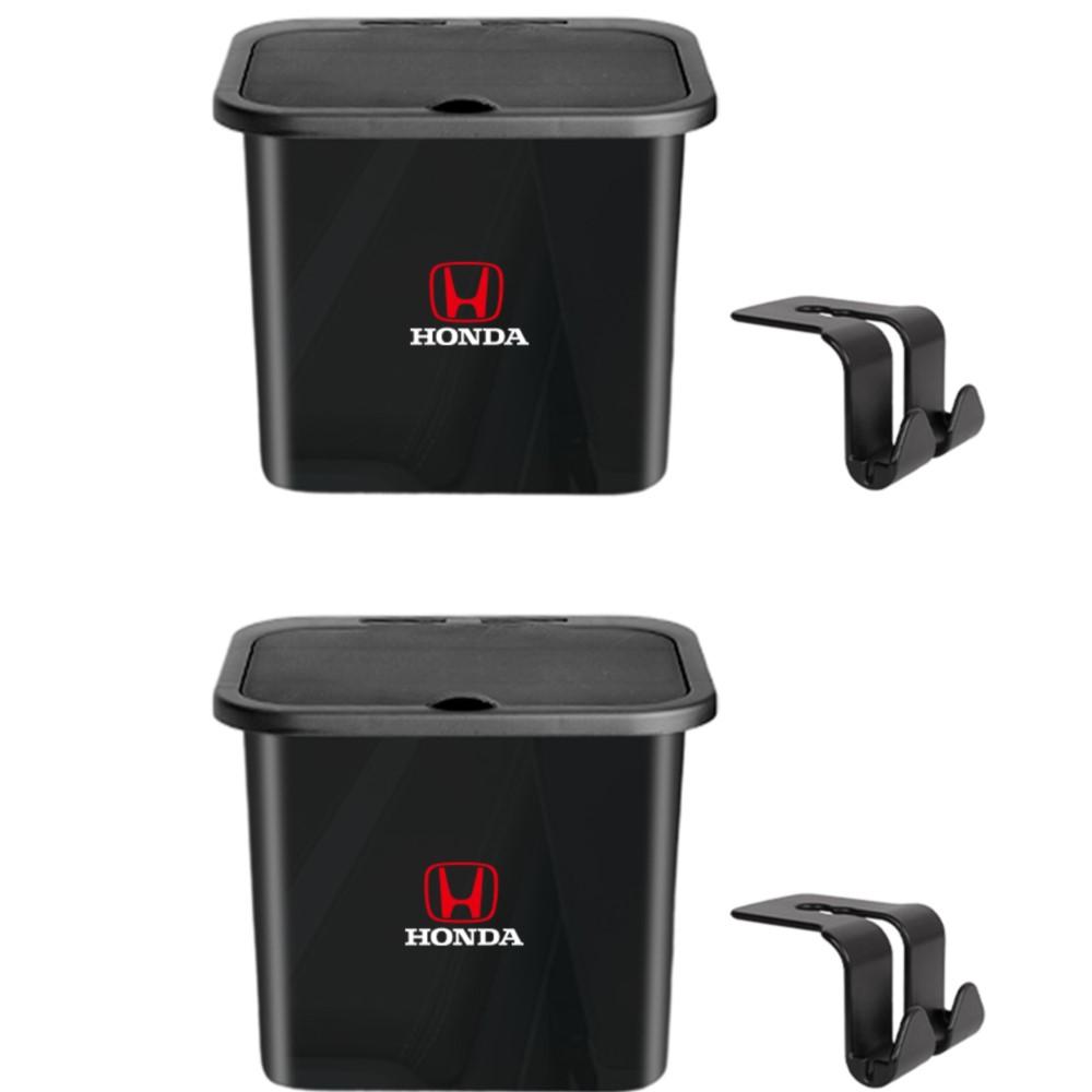 Hanging Car Trash Can Seat Back Storage Box Garbage Case Hook For Honda Mugen Power Civic Accord Odyssey City CRZ CRV SpiriorDM4