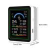 10 In 1 Air Quality Monitor Gas Detector Portable Smartair Quality Tester for CO2 CO TVOC HCHO Temp AQI PM2.5 10 Detect