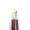 Very Good MONTBLANC fountain pen Meisterstück Classic Bordeaux 14K mens Used