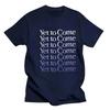 Summer T Shirt Graphic T-shirts Men's Women's Fashion Oversize T-shirt Harajuku Streetwear YET TO COME Short Sleeves Sport Shirt