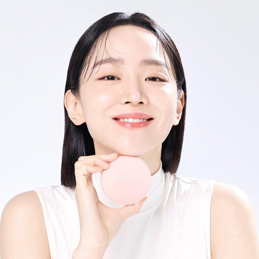 Cell Fusion C Тонирующий Солнечный Кушон 13 г SPF 50+/PA++++ Специальный Набор с Сменным Блоком