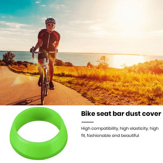Silicon Ring Waterproof Mud Proof High Elasticity Wide Compatibility Flexible Protection Cycling Equipment