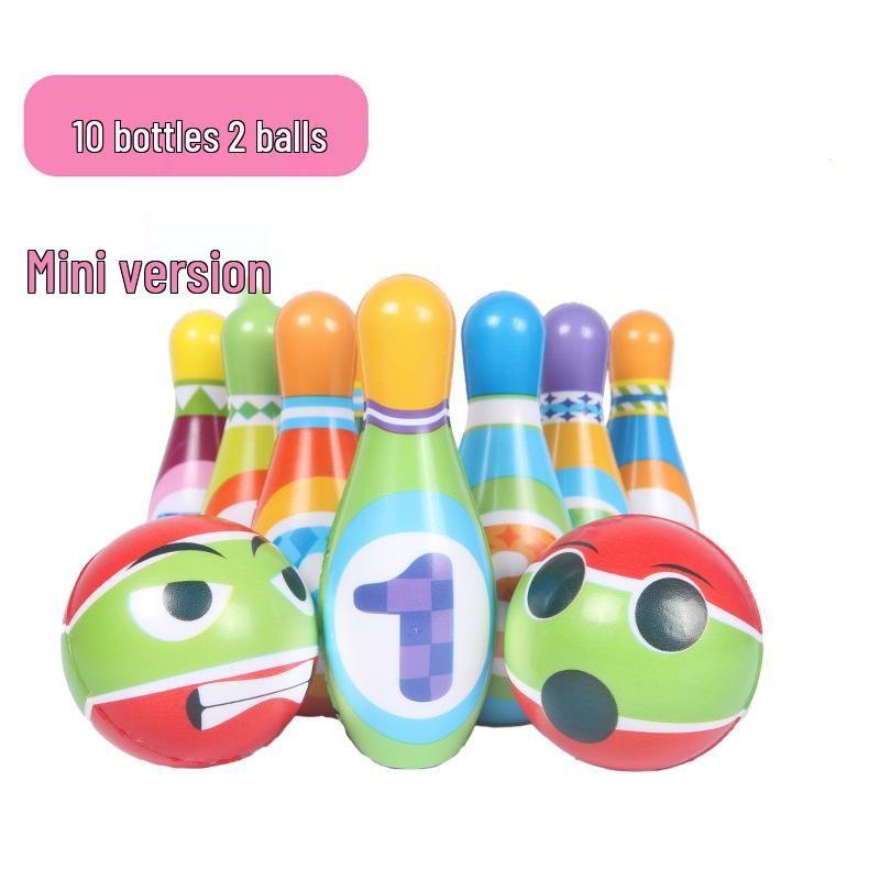 Children's Solid Indoor Bowling Ball - Large, Safe, Parent-Child Sports Toy for Kindergarten Games