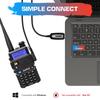 Programming Cable CH340 Compatible with Baofeng UV-5R