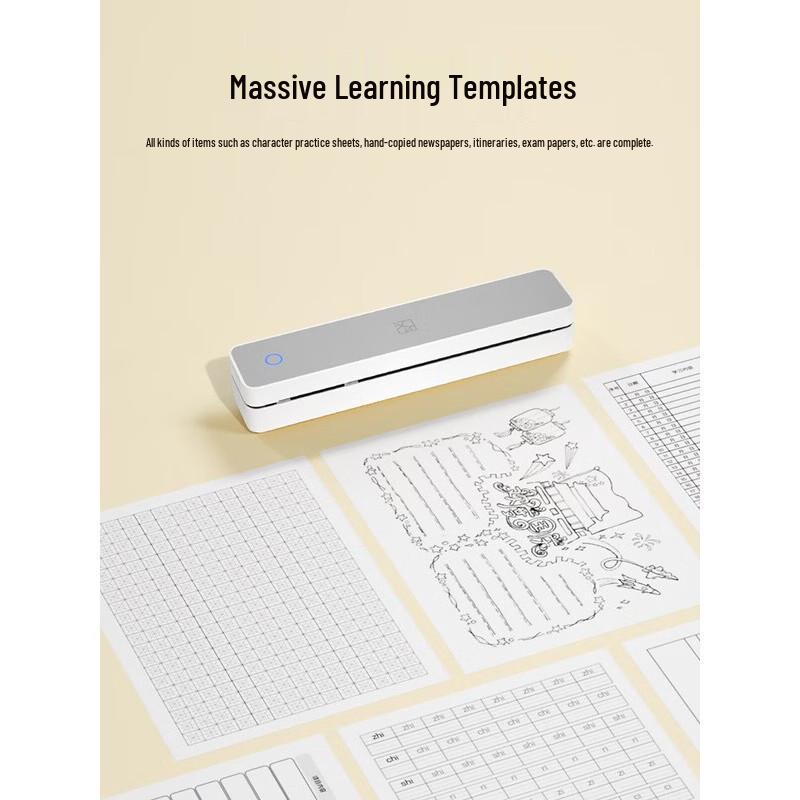 HPRT MT610 Pro Mini A4 Thermal Study Printer CN plug (adapter included)