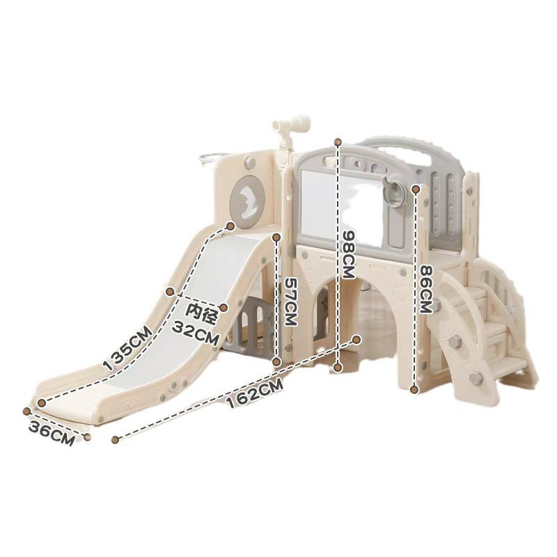 Kids' Indoor Slide & Swing Climbing Toy Set for Ages 1-7