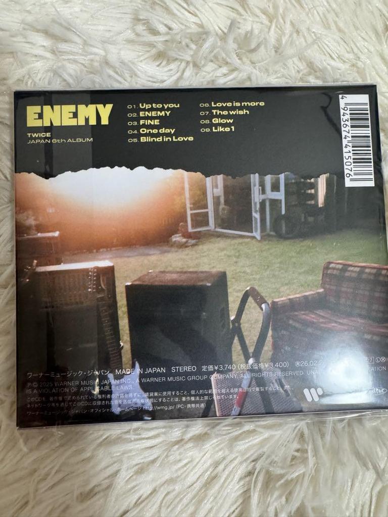 [USED] TWICE ENEMY ONES JAPAN Edition