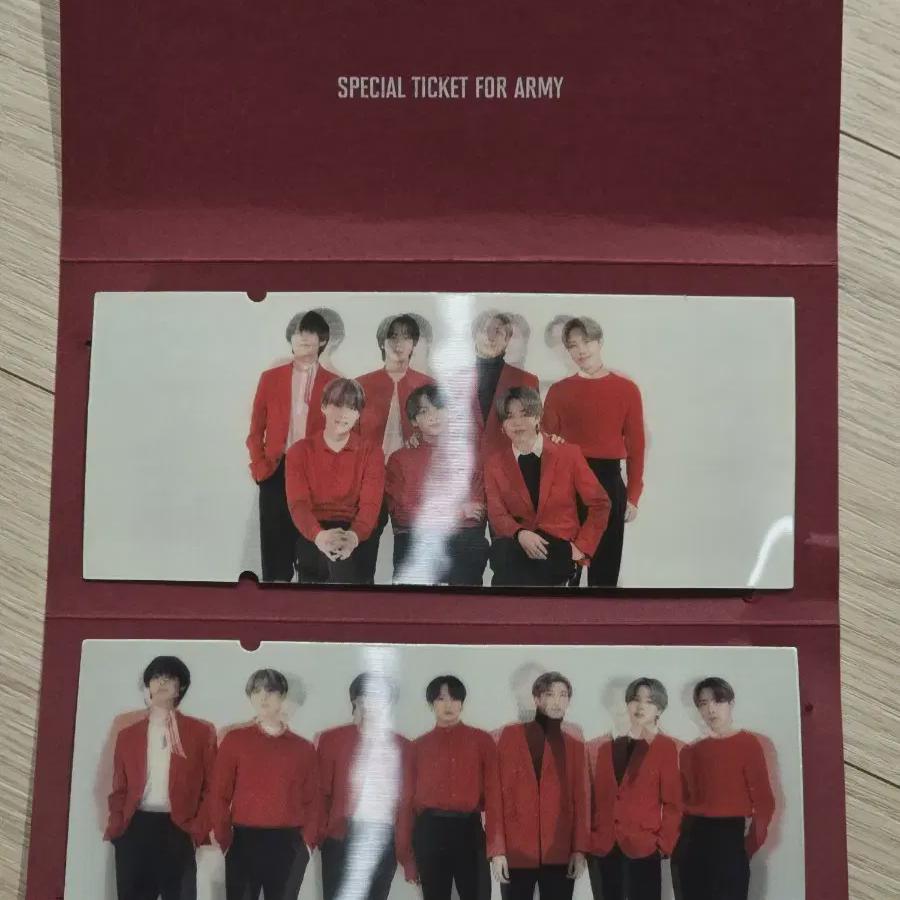 

Bulletproof Bts Mapsolcon Special Lenticular Ticket