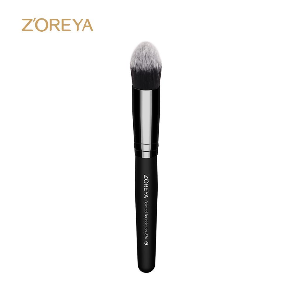 

Makeup Cover Brush Cangzhou Set Full Set Of Black Makeup Brush Blush Brush Foundation Brush Loose Powder Brush