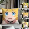Hot Ttis Time for Torture Princessable Cushion Cover Antidustmite Pillowcase Invisible Zipper Silky Short Plush Cushion Cover