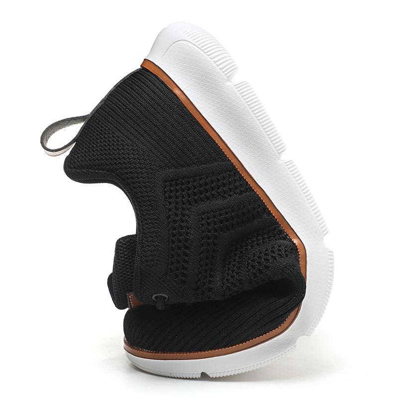 Fashion 2025 New Men's Shoes Lightweight Breathable Knitted Casual Sports Shoes Men's Low Cut Comfortable Walking Shoes Size 39-48