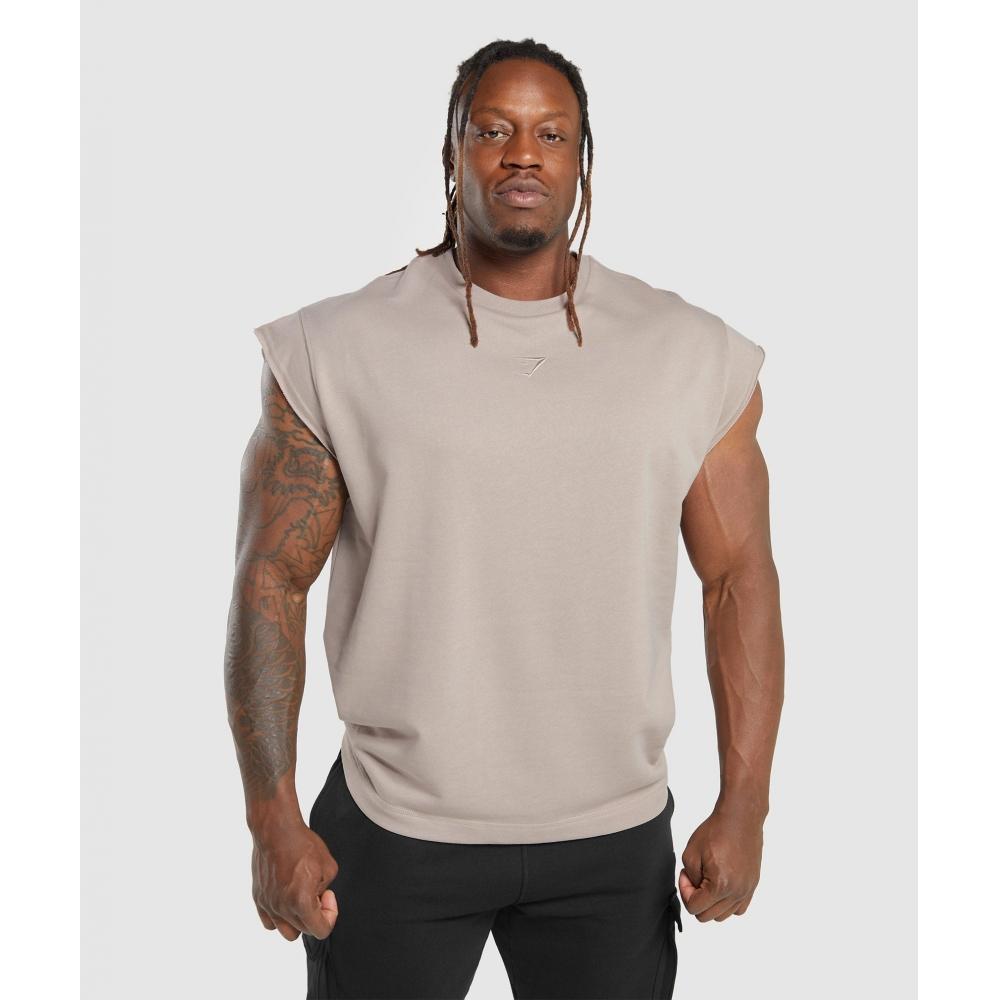 

GYMSHARK Super Natural Cut Off Tank Розовый A5A5W KBS4