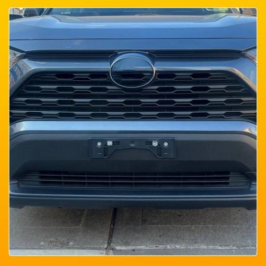 Front License Plate Frame Tag Holder Bracket For  20 21-2024 Toyota RAV4 EXV