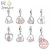 FC Jewelry Fit Original Pan Charm Bracelet 925 Silver Family Father Daughter Mother Son Baby Bead For Making Berloque