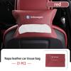 TMBCU1 Car Tissue Box Backrest Armrest Box Sun Visor Paper Bag For Volkswagen VW Scirocco Passat Polo B5 B6 B7 CC Tiguan Sharan Touran