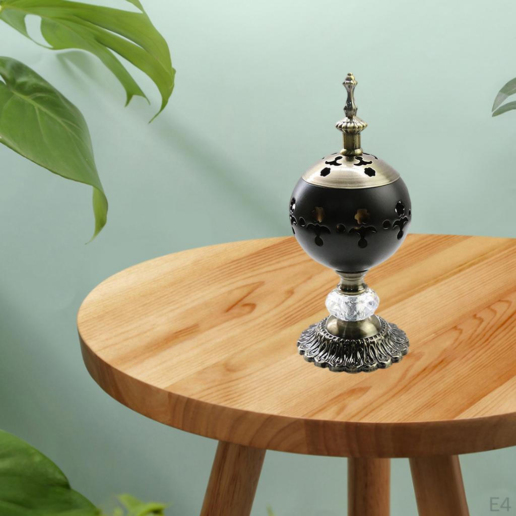 Burner Hollow Censer Holder Crafts for Home Living Room Decor Ornaments