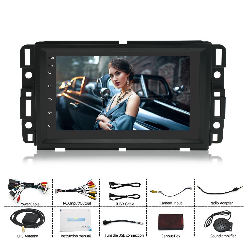 Android Car Radio For GMC Yukon Sierra Chevrolet Silverado Impala Buick Enclave Multimedia Player GPS Navigation System Carplay