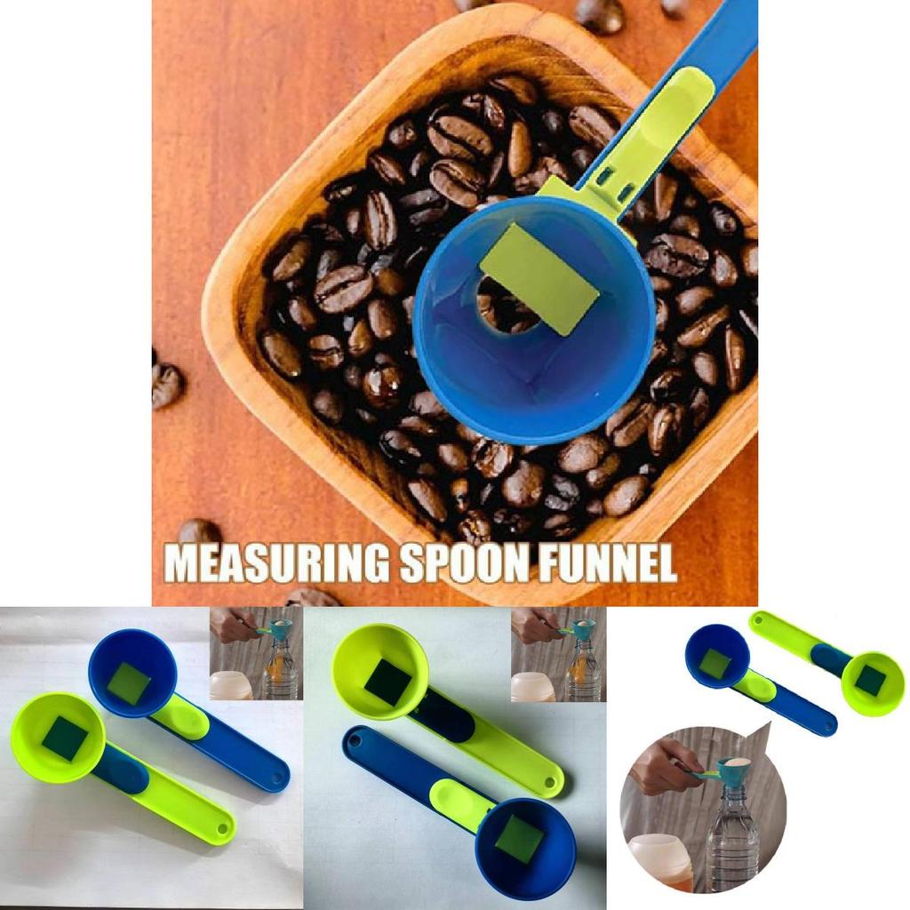 Stylish Mess Free Measuring Funnel With Leak Proof Design Perfect For Protein Powder And Coffee