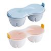 Easy Cleaning Microwave Eggs Cooker Eggs Boiler Fast Steaming Eggs Safe PP Texture Essential Kitchen Item for Cooking