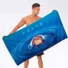 Japanese Cute P-Ponyo Movie on The Cliff Microfiber Blanket Quick Drying Beach Oversized Super Absorbent Pool Towel Blanket