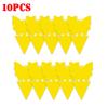 30-10PC Heterotypic Sticky Insect Board for Home Courtyard Flower Pest Control Catcher, Flower Pot, Garden Flower Insect Heterotypic Trap