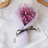 Yousheng Mini Dried Flower Baby's Breath Bouquet Aromatherapy Soap Rose Flower Arrangement Scented Gift for Women Car Interior Decor
