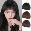 Haaraccessoires Stirnfransen Fake-Bangs Pony Perücken-Clip Kurze gerade Pony-Perücken-Pads
