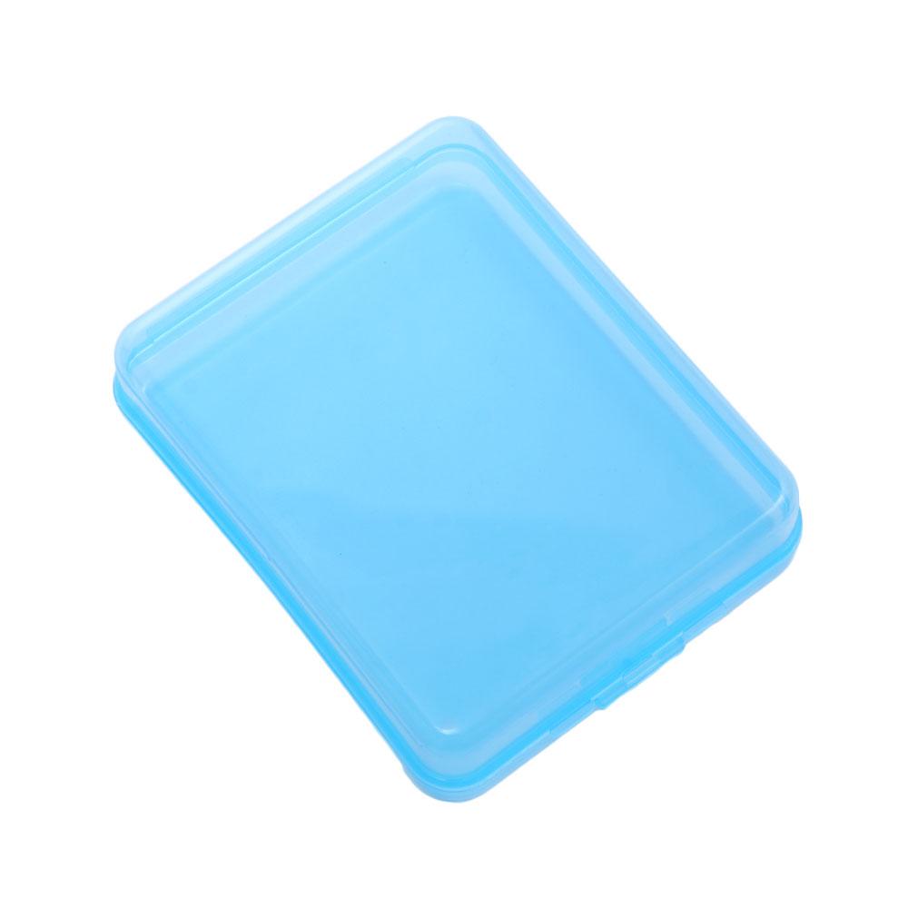 Protection Rectangle Container Portable Face Masks Disposable Storage Box Mask Storage Case Transparent Powder Puff Case