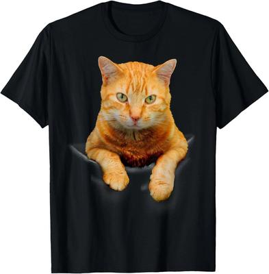Katze Tiere Kreatives Katzenmotiv Tasche Katzen T-Shirt