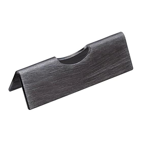 Todai 18-8 Economy Chopstick Rest 45 Black Oxide Finish 004877BK Made in Japan RIKYU Stainless Steel Black Oxide Finish Unique Coloration Unlike