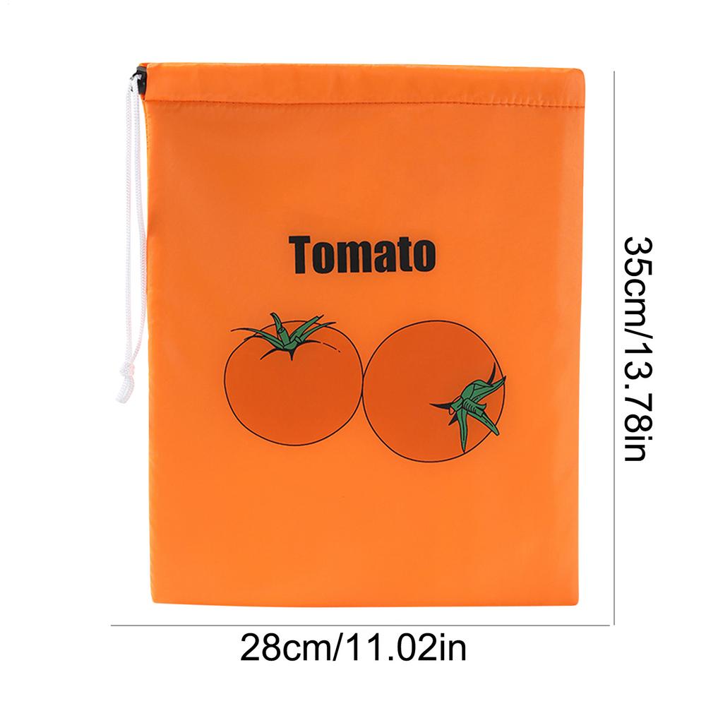 

Lettuce Keeper for Refrigerator Fresh Tomato Keeper for Refrigerator Produce Fresh Pouch with Drawstring for Home Kitchen Cafe