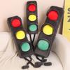 Realistic Red Green Light Plush Toy For Kids Educational Traffic Teaching Tool 55cm 80cm 100cm